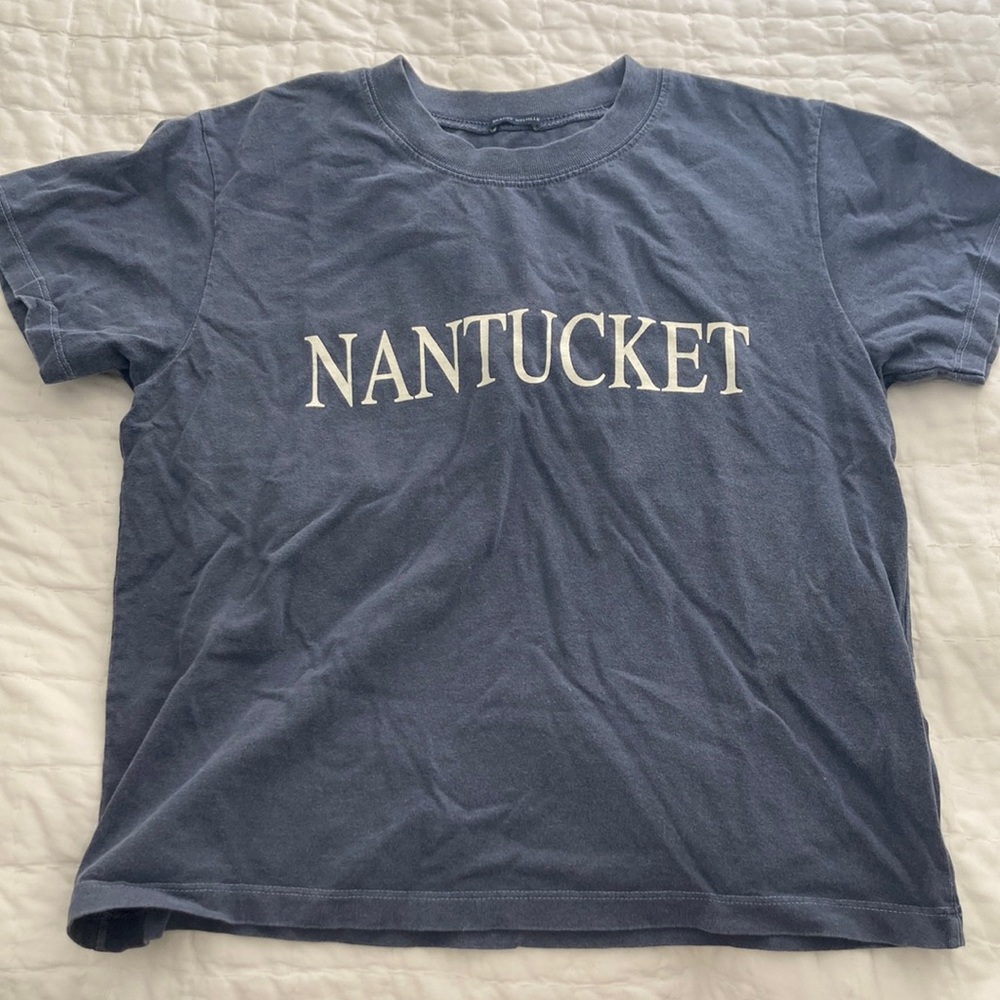 Navy One Size Only Brandy Melville Tee